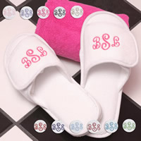 Personalized Spa Slippers