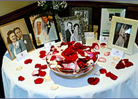 rose petals for weddings